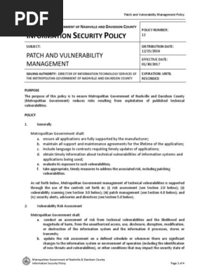 ISM12_PatchAndVulnerabilityManagementPolicy