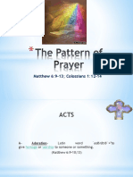 The Pattern of Prayer