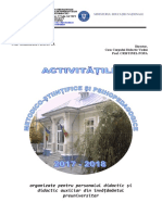 Oferta de Activitati 2017-2018