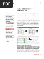 Oracle Fusion Procurement Analytics