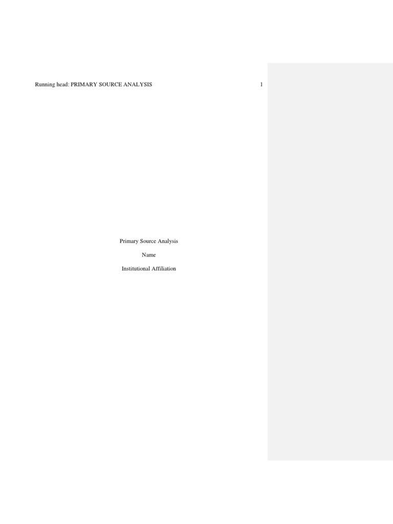 Running Head Primary Source Analysis 1 PDF Maximilien Robespierre