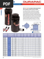 Durapac-cylinder-single Acting High Tonnage Locking Collar