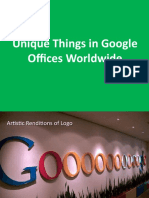 Unique Things in Google Offices Worldwide