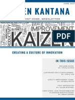 Kaizen Kantana: Creating A Culture of Innovation in This Issue