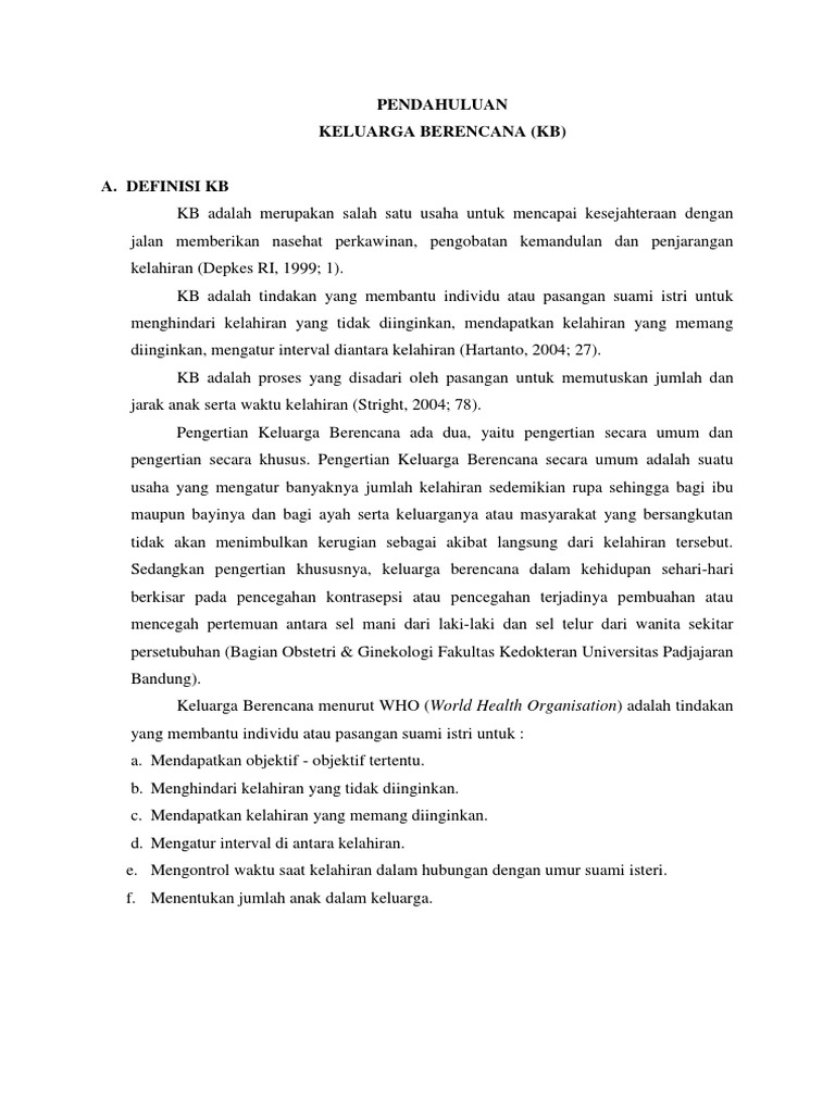 Laporan Pendahuluan KB | PDF