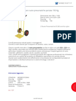 Carrelli portacasse portasacchi  ruote pneumatiche