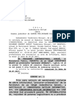 11 Cereri Camera Preliminara PDF