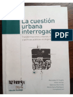 La Cuestion Urbana Interrogada