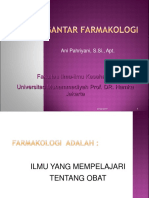 Pengantar Farmakologi