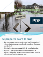 Politique de Prévention Des Risques d'Inondation