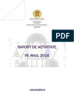 Anexa 9 Raport de Activitate Ministerul Public - 2016