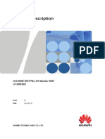 Product Description: Huawei E5776S-32 Mobile Wifi V100R001