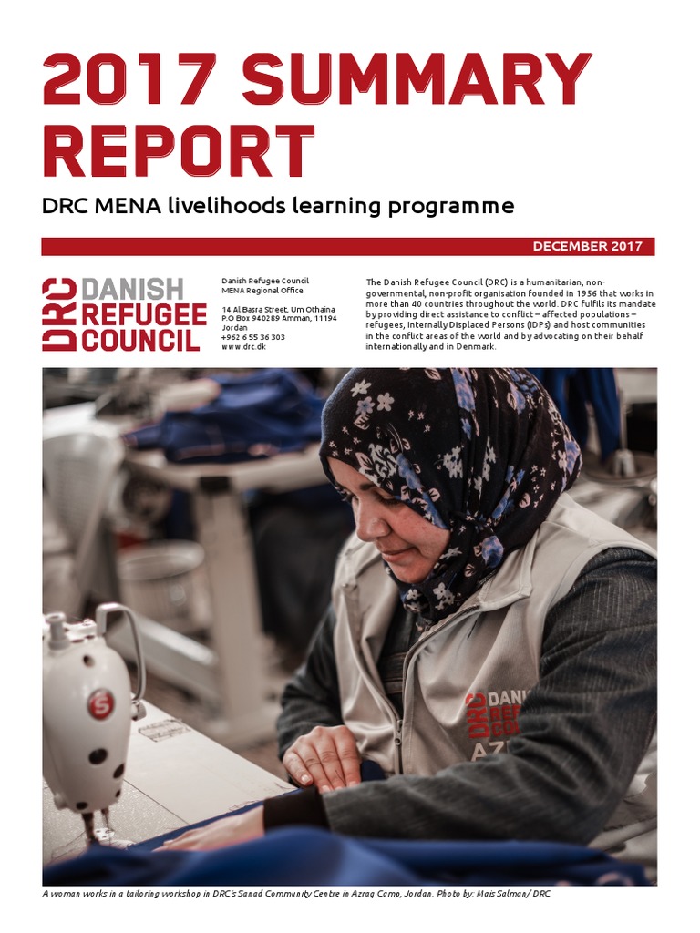 2017 Summary Report - Print PDF | PDF | Refugee | Employment