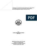 Pengaruh Persepsi Kemudahan Penggunaan Terhadap Keberhasilan Implementasi Aplikasi Sistem Informasi Keuangan Daerah (SIKD) Dengan Persepsi Kemanfaatan, Sikap Pengguna Dan Perilaku Untuk T