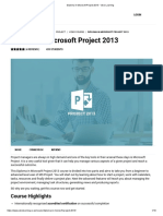 Diploma in Microsoft Project 2013 - Visio Learning