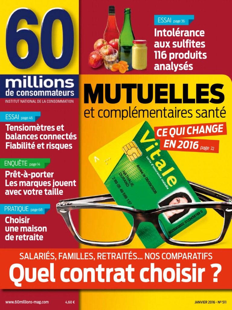 Antivirus Gratuit 60 Millions De Consommateur 60 Millions de Consommateurs 2016-01 | Banques | euro