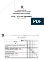 CHE 319 Technology Management 4