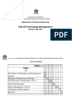 CHE 319 Technology Management 5