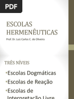 Escolas Hermeneuticas