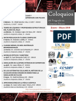 Programa Coloquios 2018-2