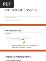 Anti Hipertensivos - Parte 1.