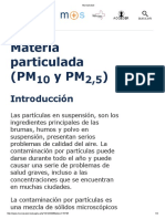 Materia Particulada PM 2 - 5 - MurciaSalud - FALTA de COMPLETAR