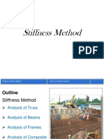 Stiffness Method (Notes - Beams, Frames and Truss)