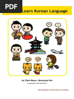 Korean Language Basics: Hangeul Module | PDF | Korean Language | Korea