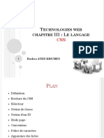 B.technologies Web Chapitre 3 (CSS)
