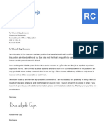 Cover Letter Template 1 - RC