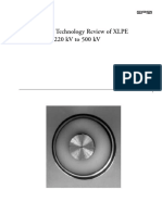 Cable System Technology Review of XLPE EHV Cables, 220 KV To 500 KV PDF