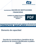 Administración de Instituciones Financieras - Sesion 5