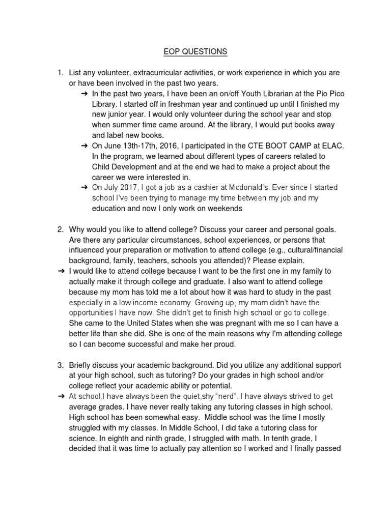 Suny eop application image