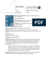 ChIPS, CMAS-R y Creación de Prueba