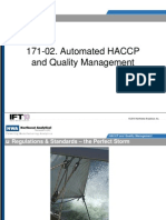 IFT 2010 -Automated HACCP & Quality Management