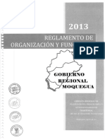Reglamento de Organizacion y Funciones 2014