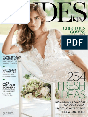 Brides USA - June-July 2017, PDF, Wedding