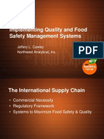 IFT2006-Implementing Quality and Food Safety Management Systems