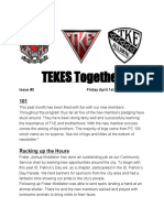 TEKES Together: Issue #3 Friday April 1st, 2016 A1