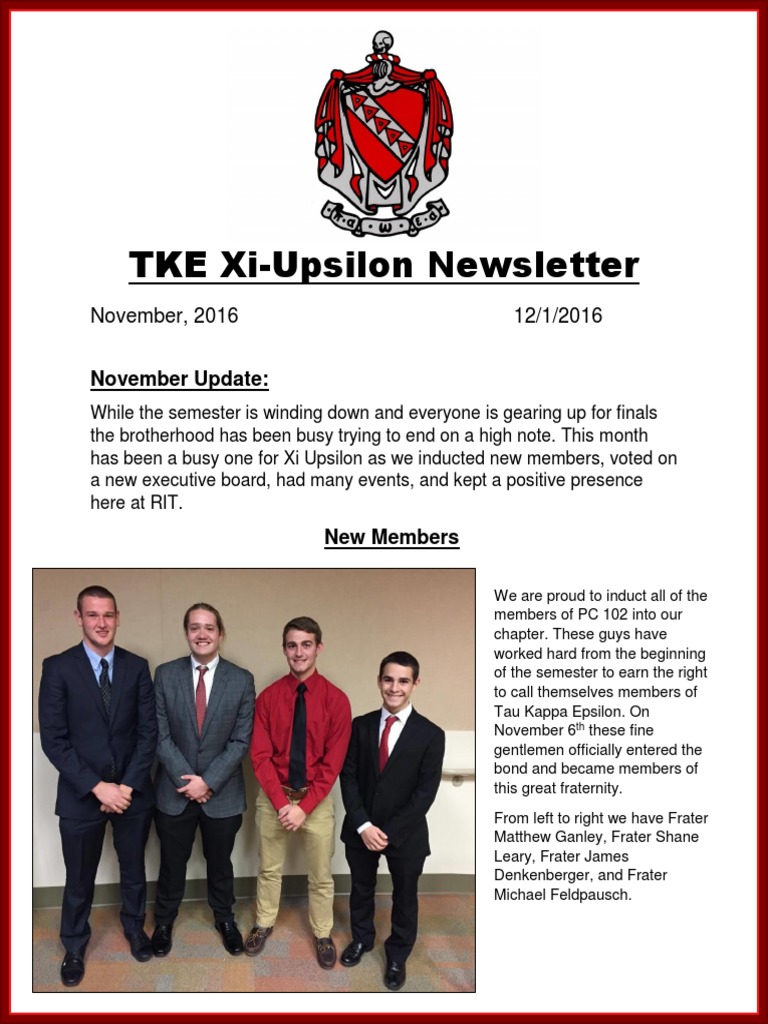 November 2016 Newsletter | PDF