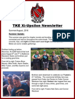 Summer 2016 Newsletter