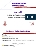 Análise Espectral de Sinais Estocásticos via Expansão de Karhunen-Loève