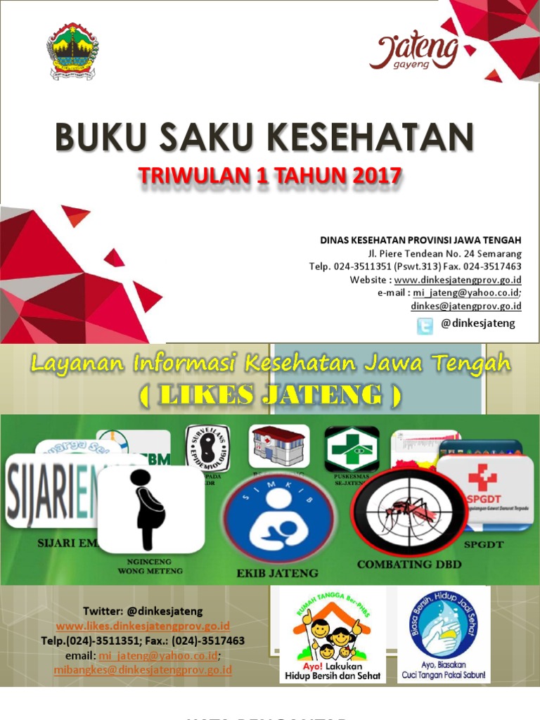 Buku Saku Kesehatan Jawa Tengah