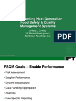 IFT2007-Implementing Next Generation Food Safety & Quality