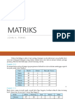 Math Jfk03 - Matriks