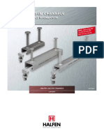 Halfen Cast-In Channels: HTA-CE 50/30P HTA-CE 40/22P