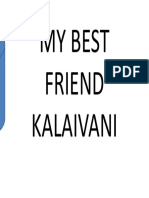 My Best Friend Kalaivani