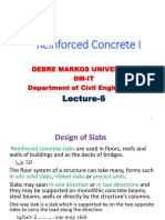 Reinforced Concrete I: Lecture-6