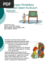 Kepentingan Pendidikan Kesihatan Dalam Kurikulum - T4