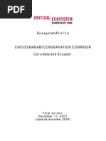 Download Tumbes-Choc-Magdalena EcoSystem - Choc-Manab Conservation Corridor by Birdlife International Pacific Partnership SN37227784 doc pdf